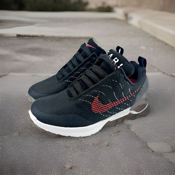 Nike Hyper Adapt 1.0 Bred EARL Black Red Mens Size 9 Self Lacing 843871 005 - Picture 2 of 10